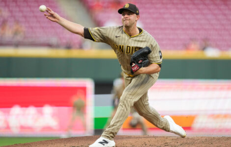 Padres Reds Baseball